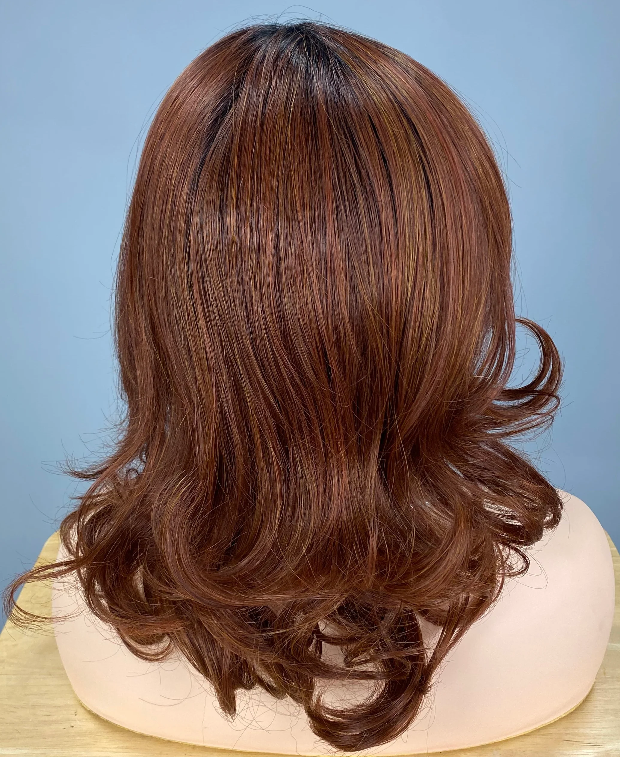 SALE!! "Americana" (Cayenne with Ginger Root) BELLE TRESS Luxury Wig - Image 3