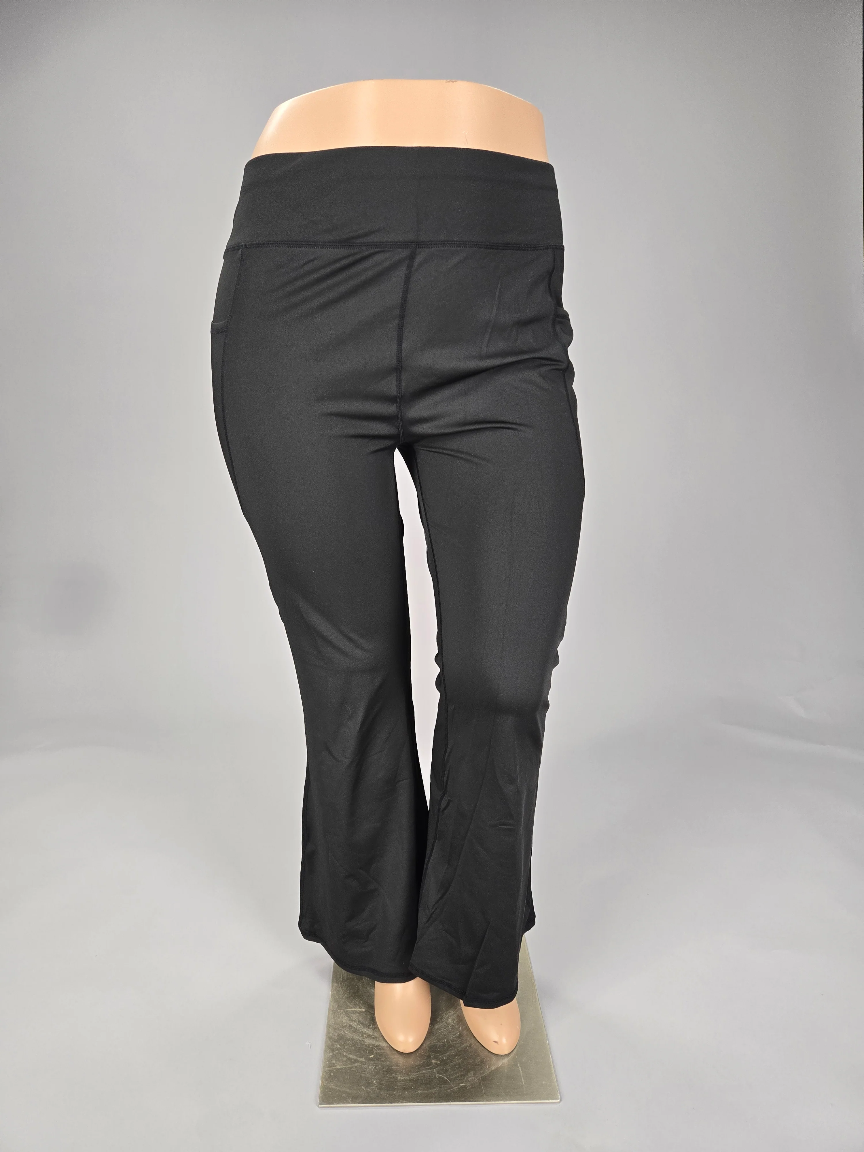 BT {All The Way} Black Athletic Pants W/Side Pocket CW EXTENDED PLUS SIZE 5X - Image 4