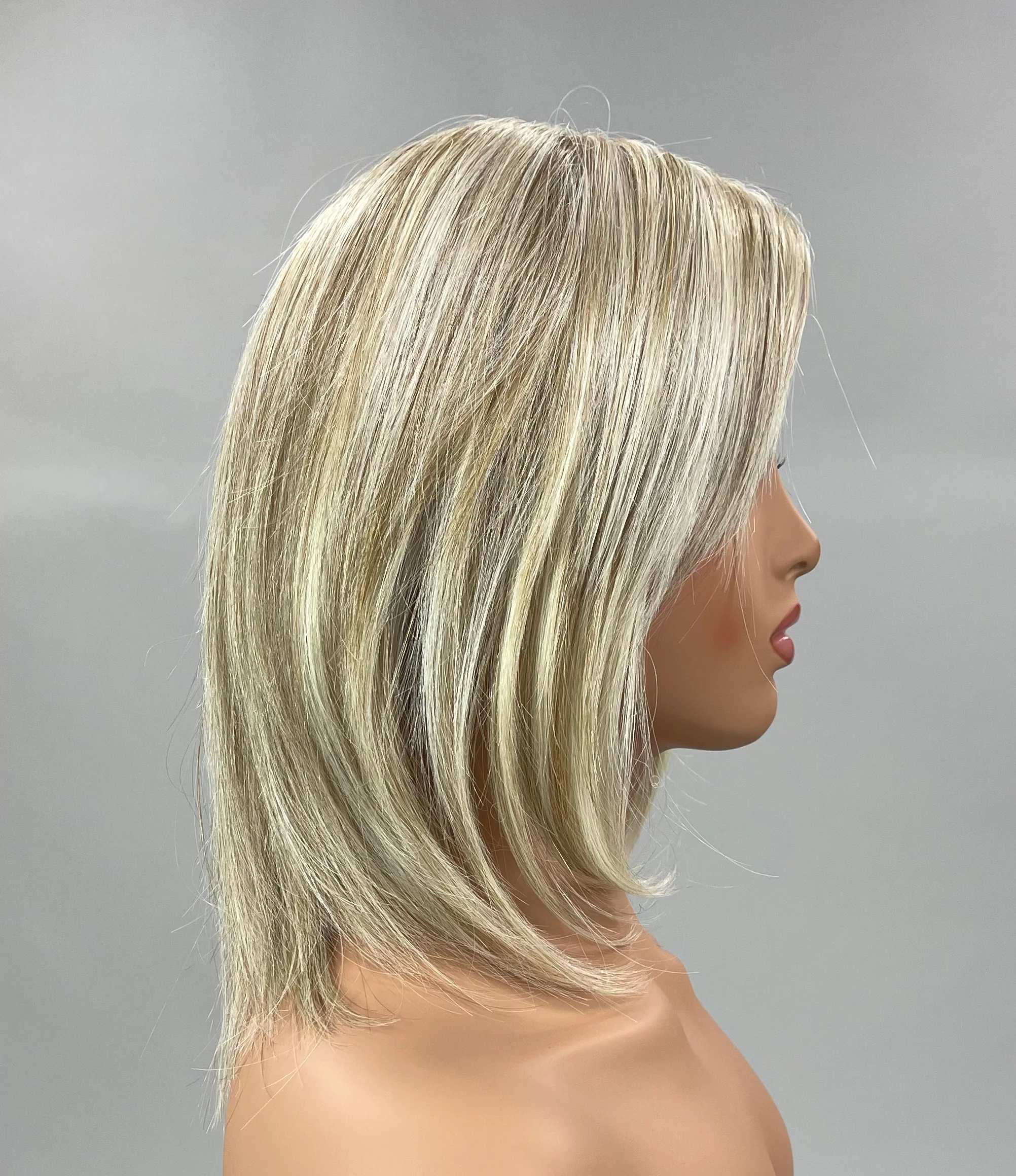 SALE!! "Cold Brew Chic" (Cream Soda Blonde) HAND-TIED BELLE TRESS Luxury Wig - Image 2