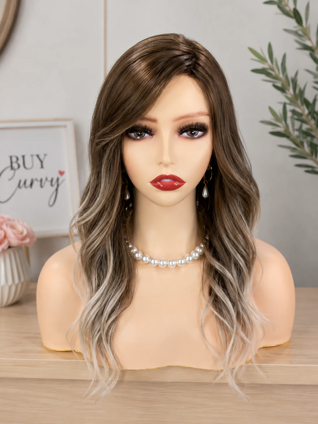 SALE!! "Dalgona 23" (Coconut Brown Sugar) BALAYAGE BELLE TRESS Luxury Wig - Image 3