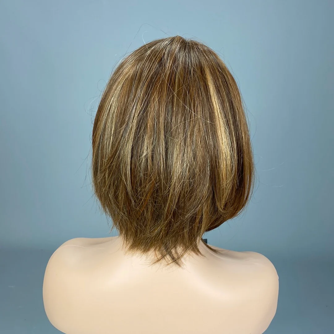 SALE!! "Double Shot Bob" (Nutella Buttercream) HAND-TIED BELLE TRESS Luxury Wig - Image 3