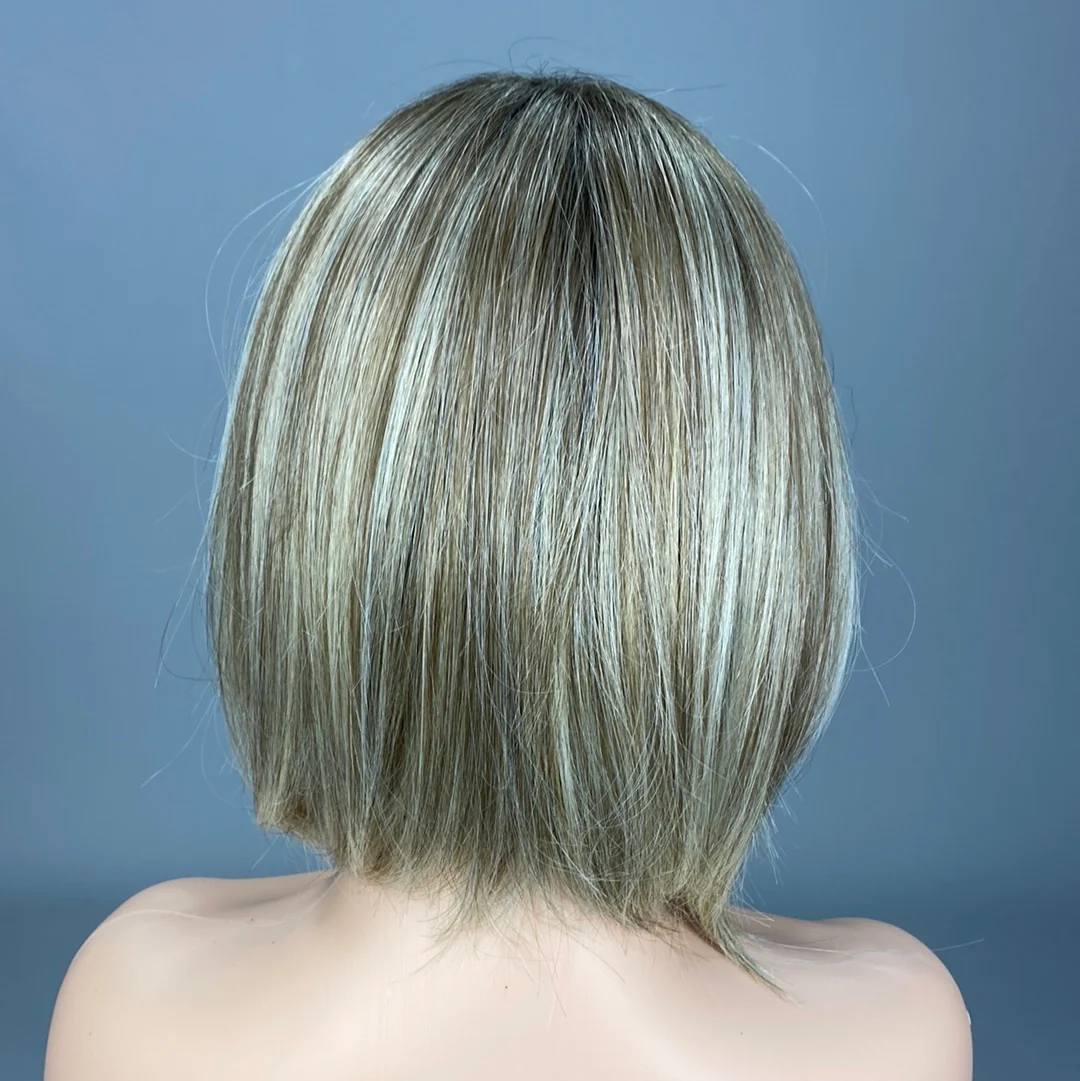 SALE!! "Double Shot Bob" HAND-TIED (Rootbeer Float Blonde) BELLE TRESS Luxury Wig - Image 3