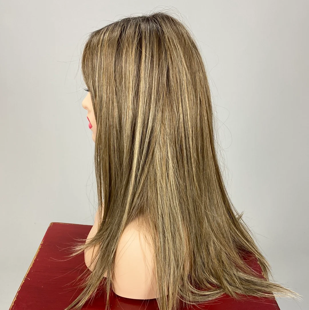 SALE!! "Straight Press 23" (Brown Sugar Sweet Cream) BELLE TRESS Luxury Wig - Image 2