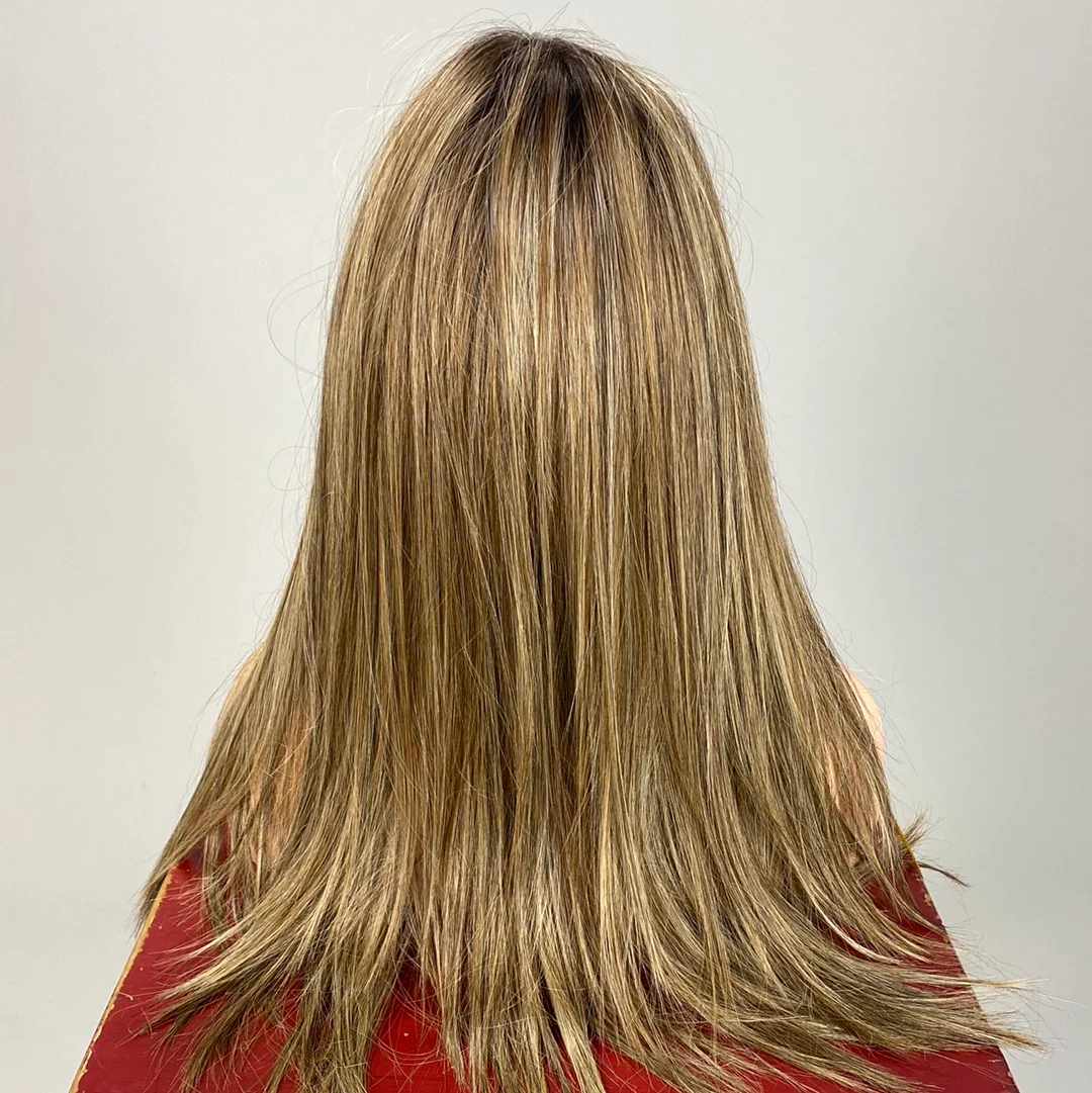 SALE!! "Straight Press 23" (Brown Sugar Sweet Cream) BELLE TRESS Luxury Wig - Image 3