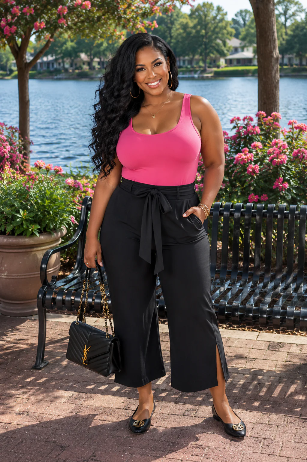 TANK {Confidence Boost} PINK Short Spandex Shaper Tank
